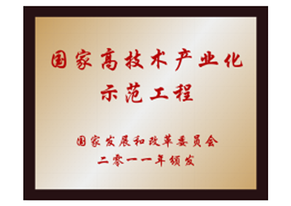 国家高技术产业化示范工程